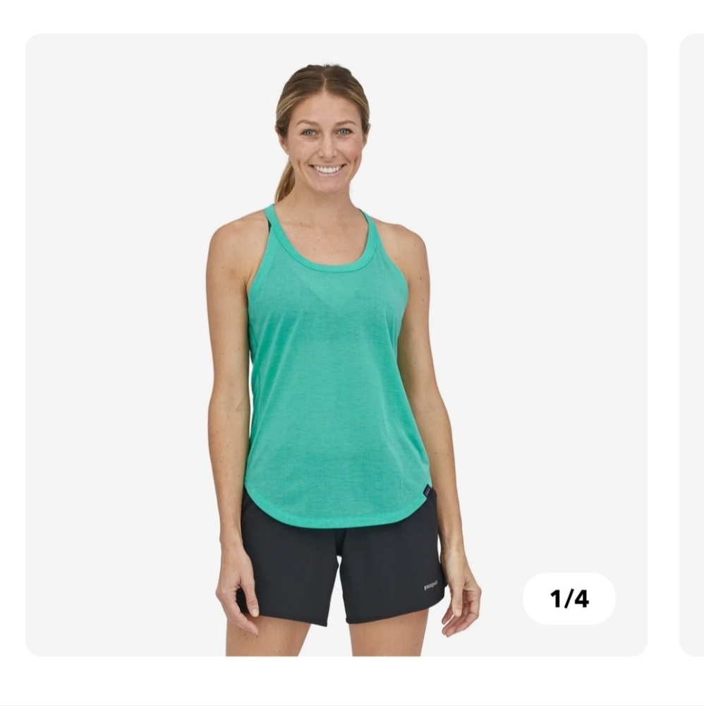 Patagonia women's Capilene cool trail tank XL